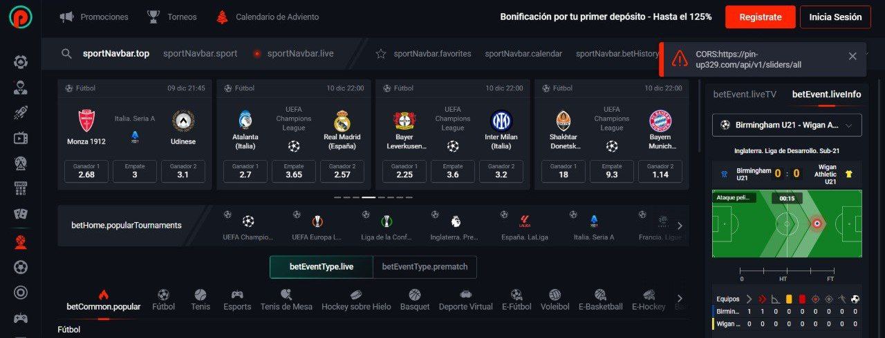 Página de apuestas deportivas